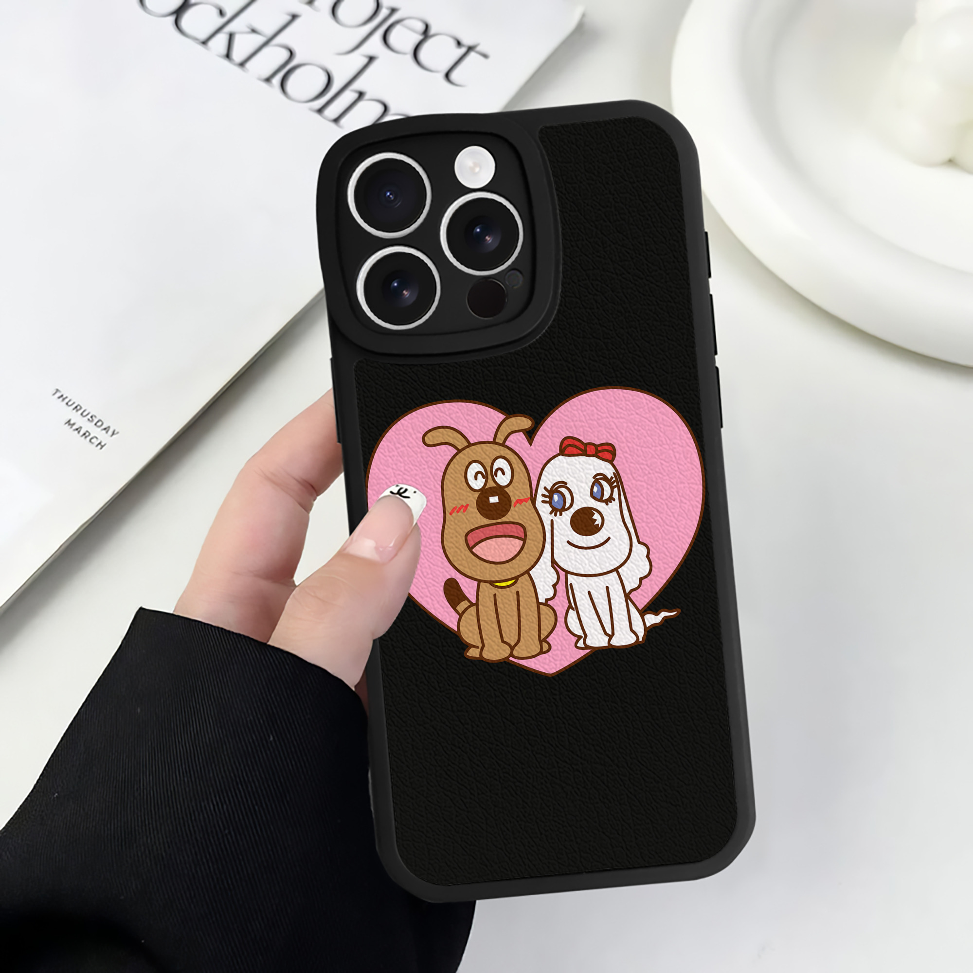 （画像用） アンパンマン Anpanman 【iPhone 16シリーズ対応】シリコンスマホケース（レザー調） 材質：シリコン